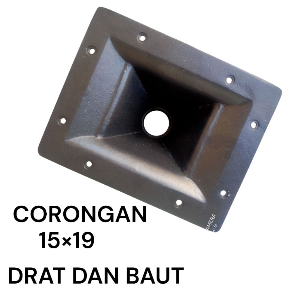 corong Tweeter/ Horn Tweeter 15×19 Bahan diral Multi Drat