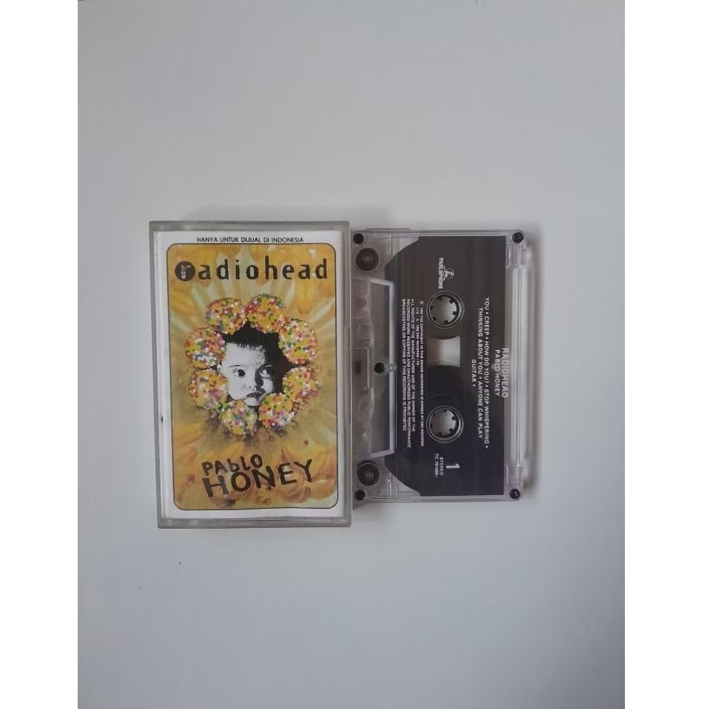 kaset pita radiohead pablo honey