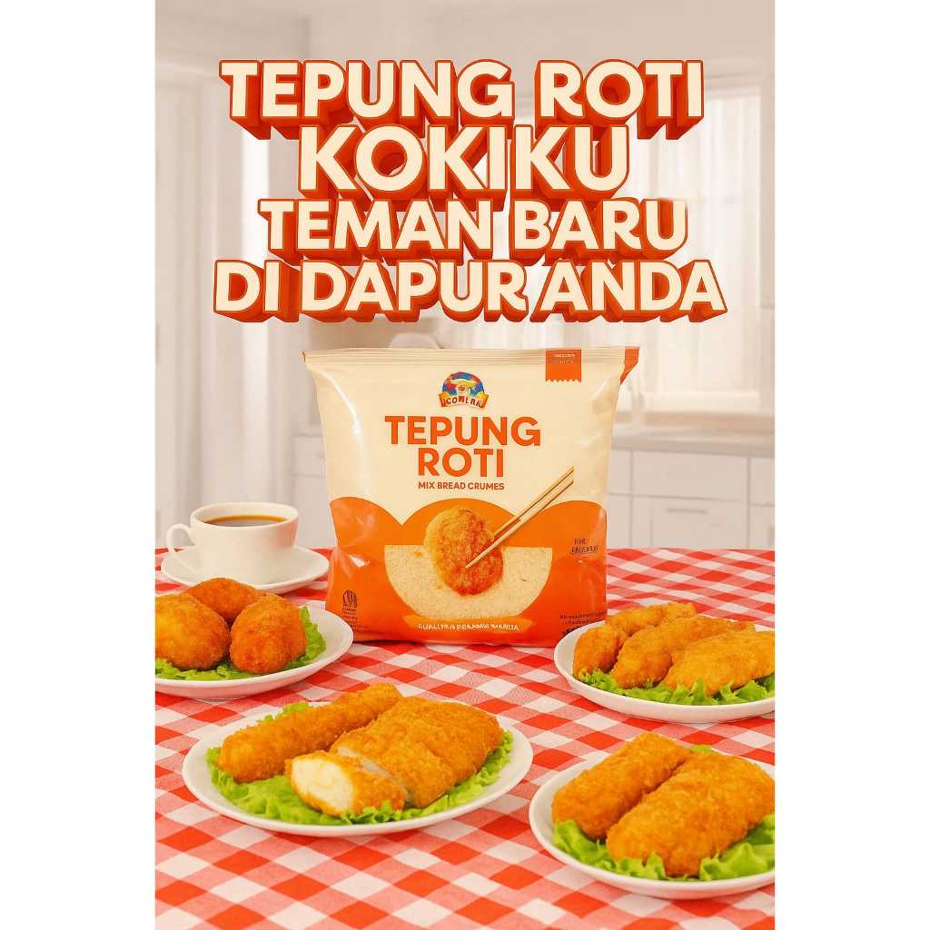 

Tepung Roti KOKIKU Premium 500gr ( Pak ) [ Original ]