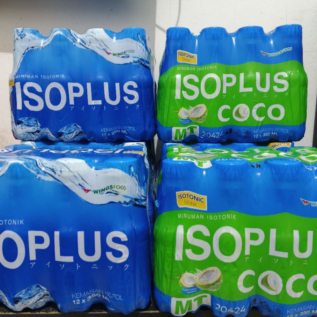 

ISOPLUS ORIGINAL / COCO 350ML 1 DOS ISI 12 BOTOL / SLOP