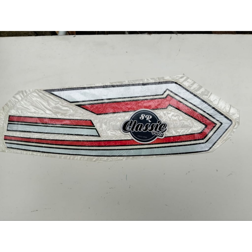 striping sticker list Honda cg110 tahun 1980