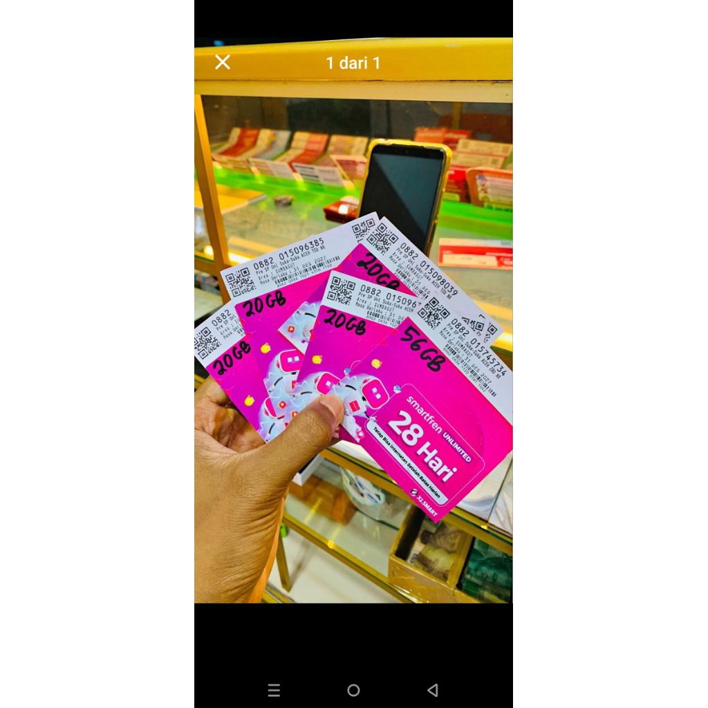 Kartu Perdana Smartfren + kuota internet