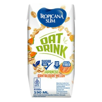 

TROPICANA SLIM OAT DRINK JAPANESE CANTALOUPE MELON UHT 190 ML 749921021038
