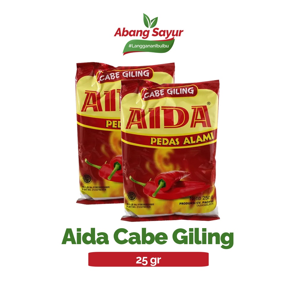 

Bubuk Cabe AIDA 25 Gram - Serbuk Cabe Merah - Kirim Instant Bandung
