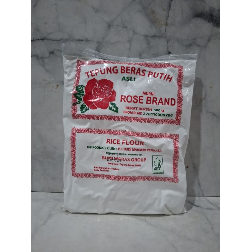 

tepung beras rosebrand 500 gr