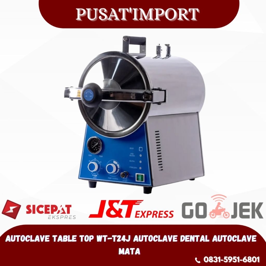 Autoclave table top wt-t24j autoclave dental autoclave mata