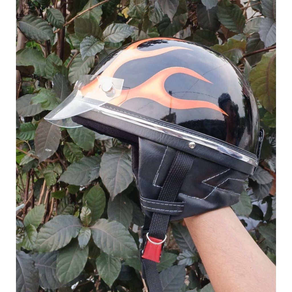 HELM CHIP CUSTOM (Gratis Ped)