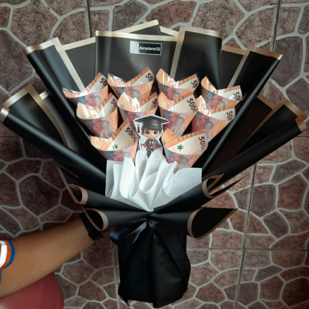 

Bucket snack wisuda sempro hadiah Buket jajan murah bunga boneka ulang tahun