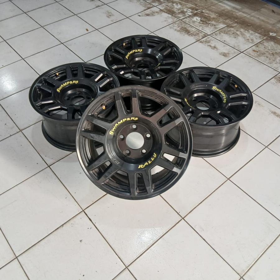 VELG SECOND MURAH HSR SWAMPERS R16 PCD 5X114,3 UNTUK INOVA TERIOS RUSH XPANDER VOXY