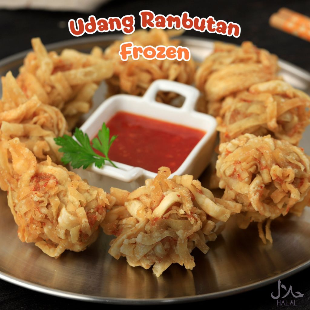 

Frozen Udang Rambutan – Renyah di Luar, Gurih di Dalam | Best Seller!