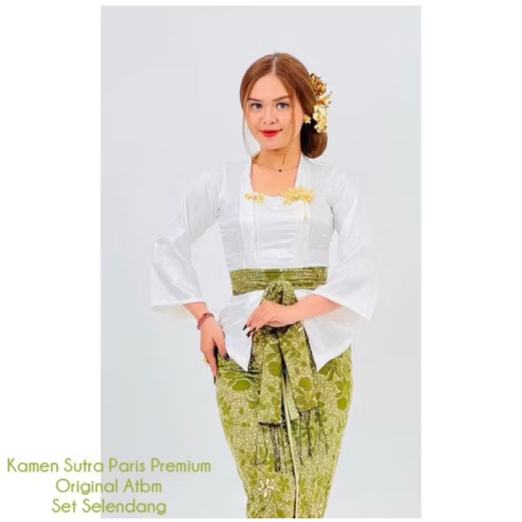 Kamen Sutra Paris Set Selendang | Kamen Sutra Paris Premium