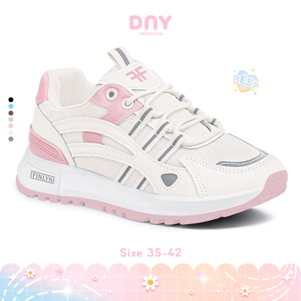Sepatu DNY 010 SP-199 Sepatu Olahraga Wanita Terbaru Spatu Lari Sport Shoes