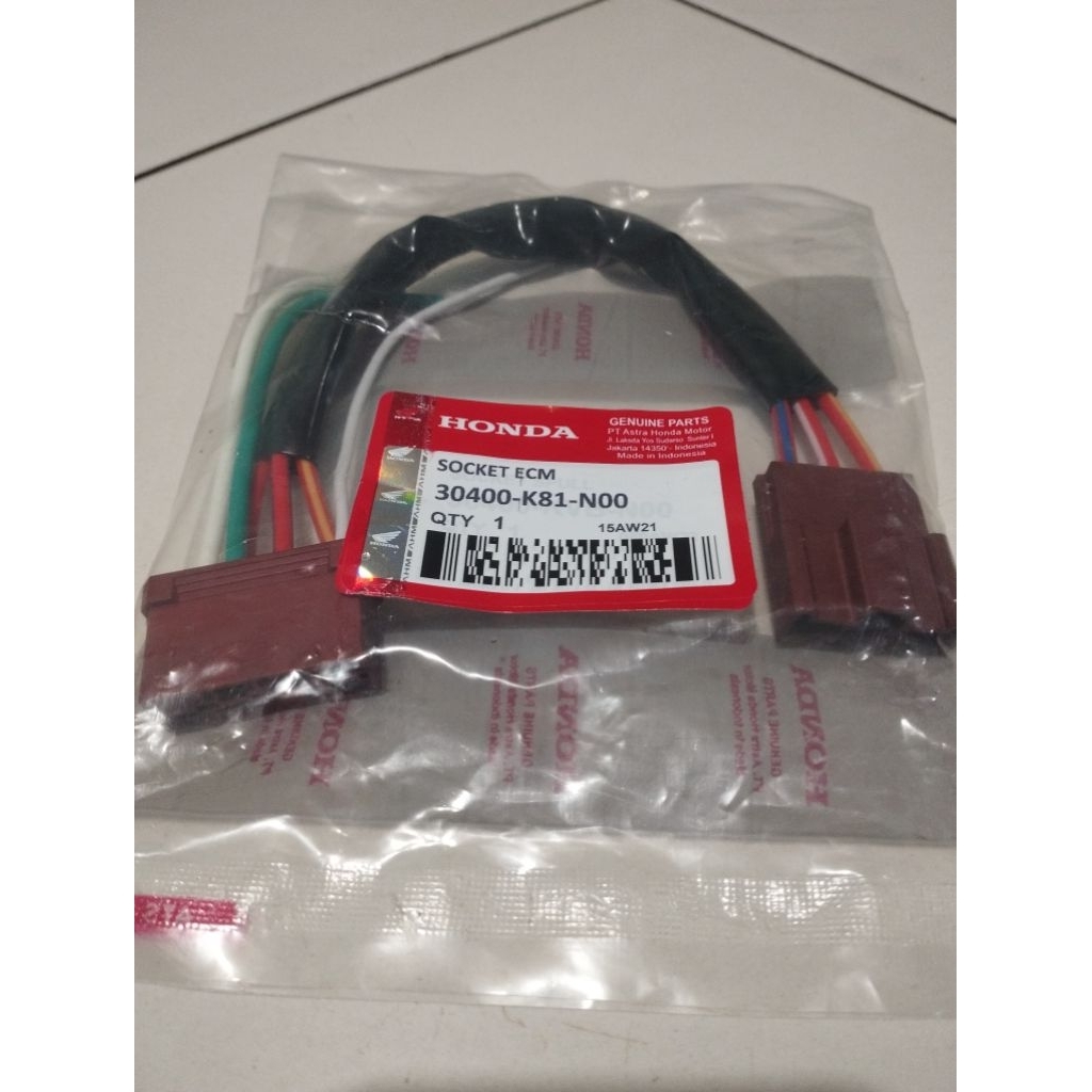 SOKET ECU ECM  BEAT FI K81 / BEAT ESP 2015 - 2019 / SCOOPY FI / VARIO FI 110