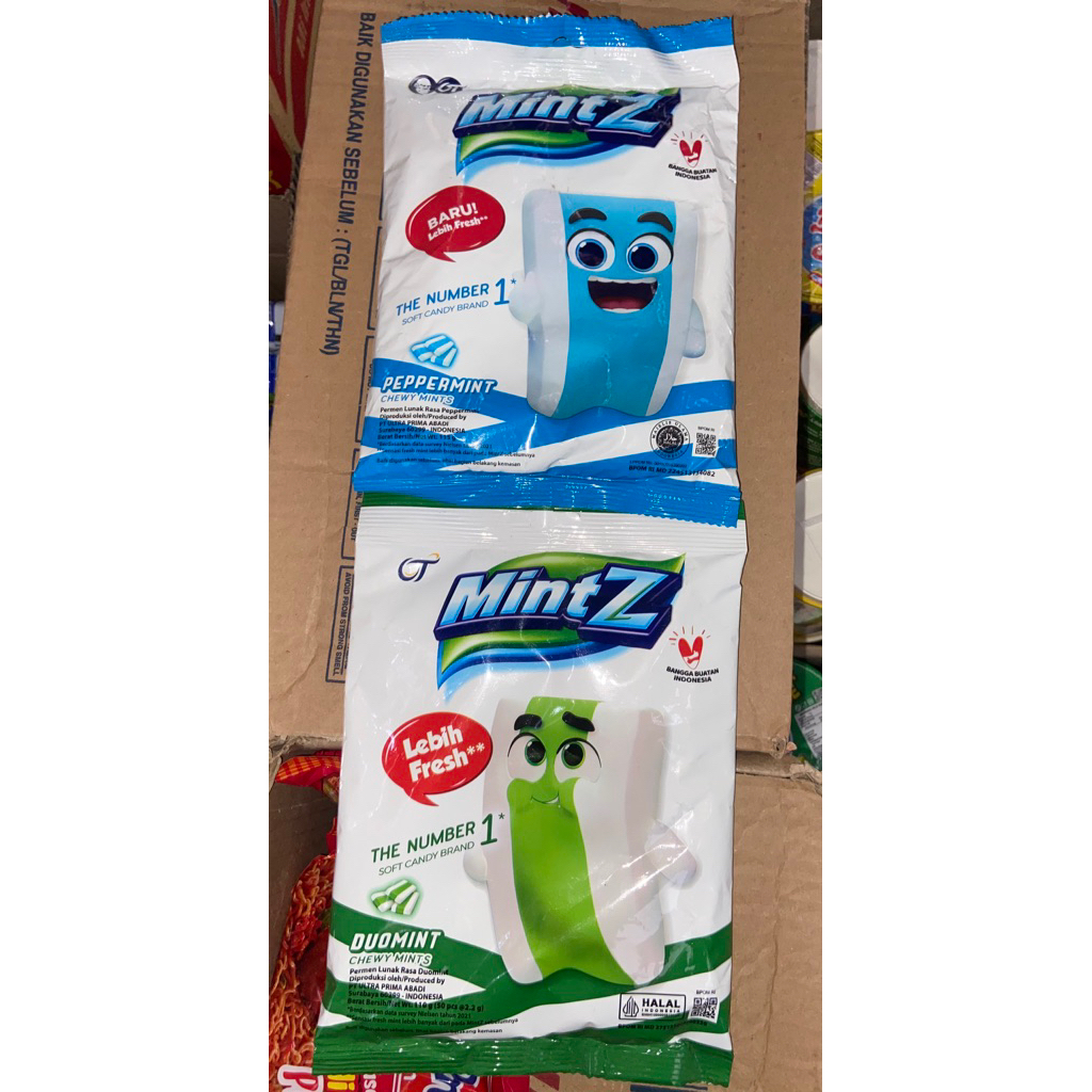 

Permen Mintz Isi 50