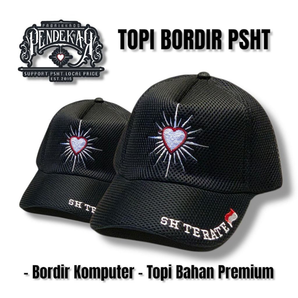 TOPI PSHT / TOPI BORDIR PSHT