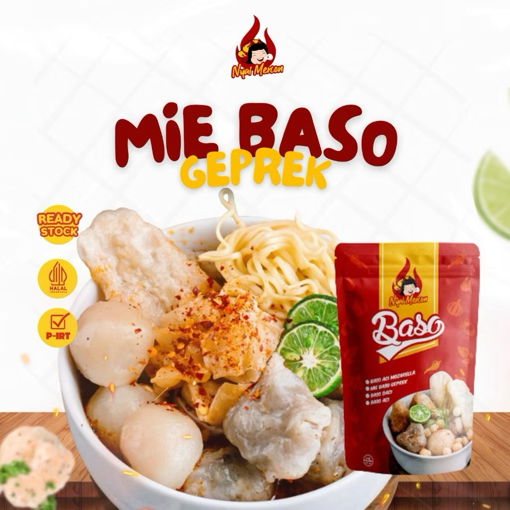 

Mie Baso Geprek Nyai Mercon Pekanbaru
