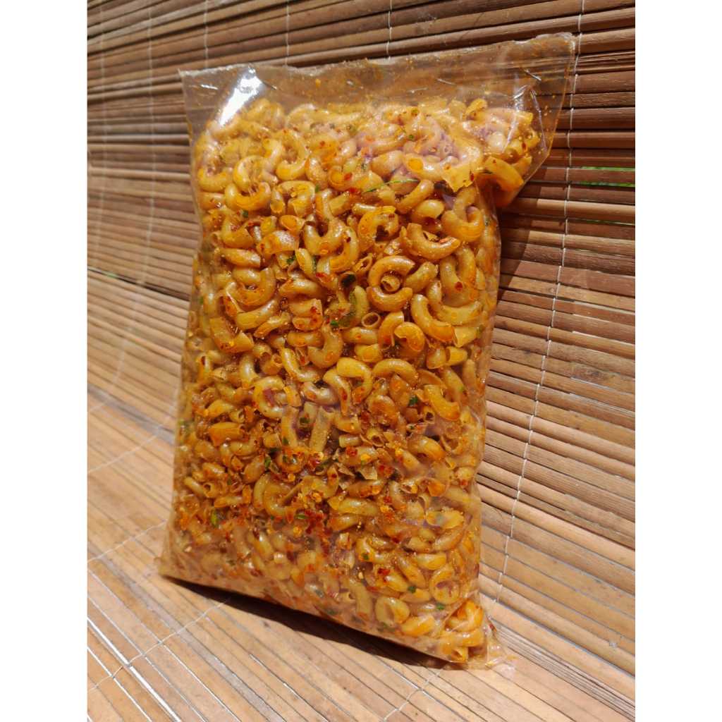 

500 Gram Cemilan Makaroni Cikruh Gurih Daun Jeruk Pedas Kemasan