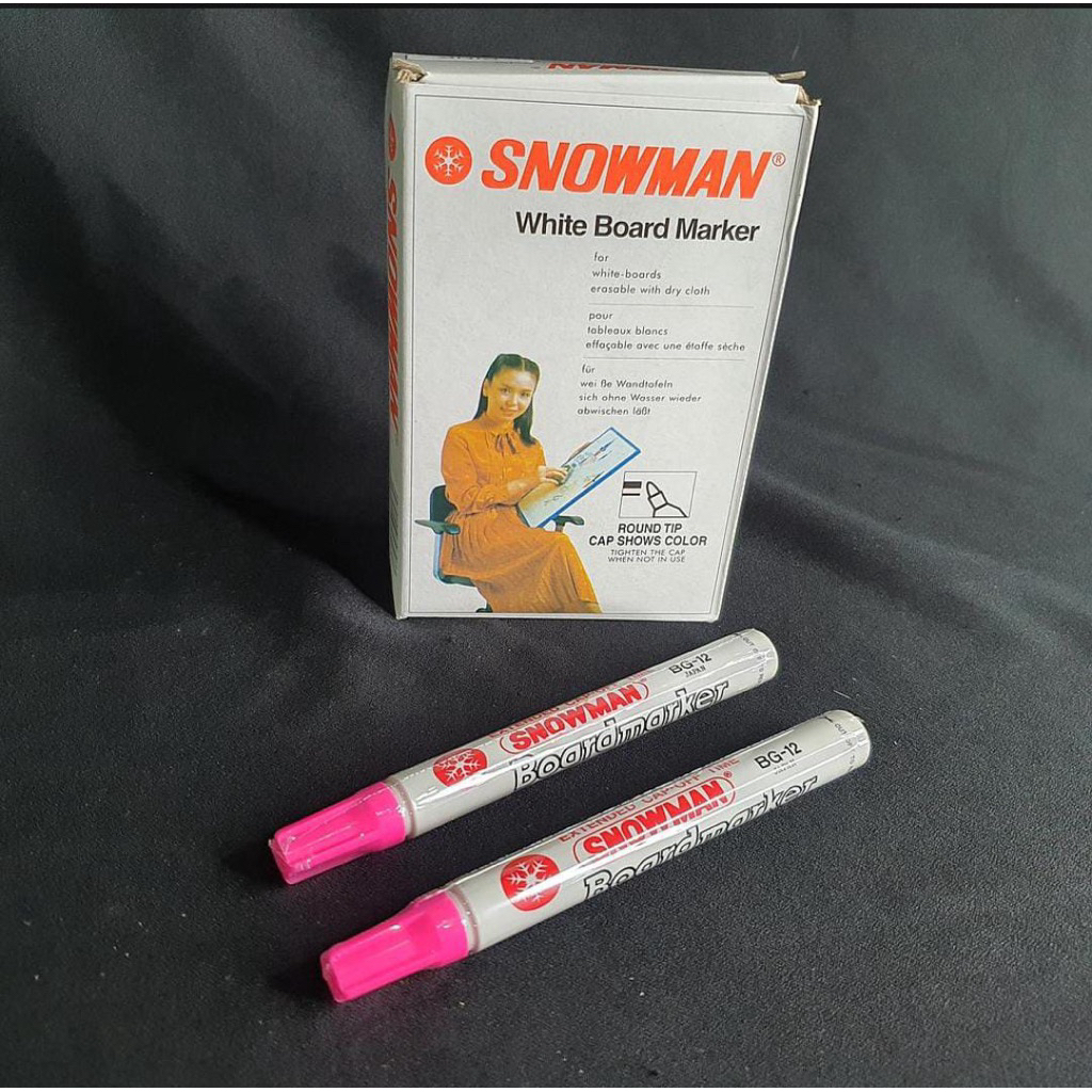 

Spidol BG-12 Pink Snowman - 5016392