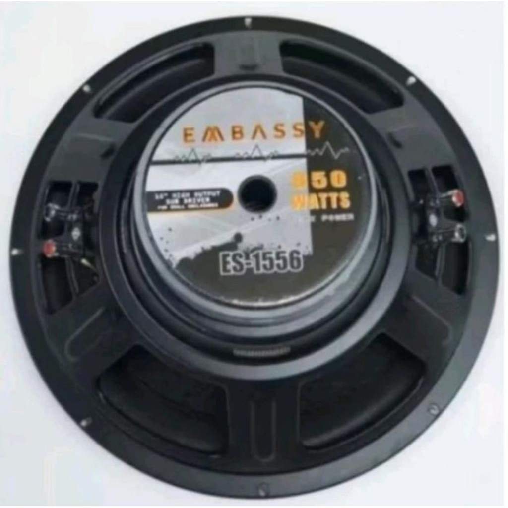 Speaker Subwoofer 15 inch Embassy ES-1556 Double Magnet dan Coil Original