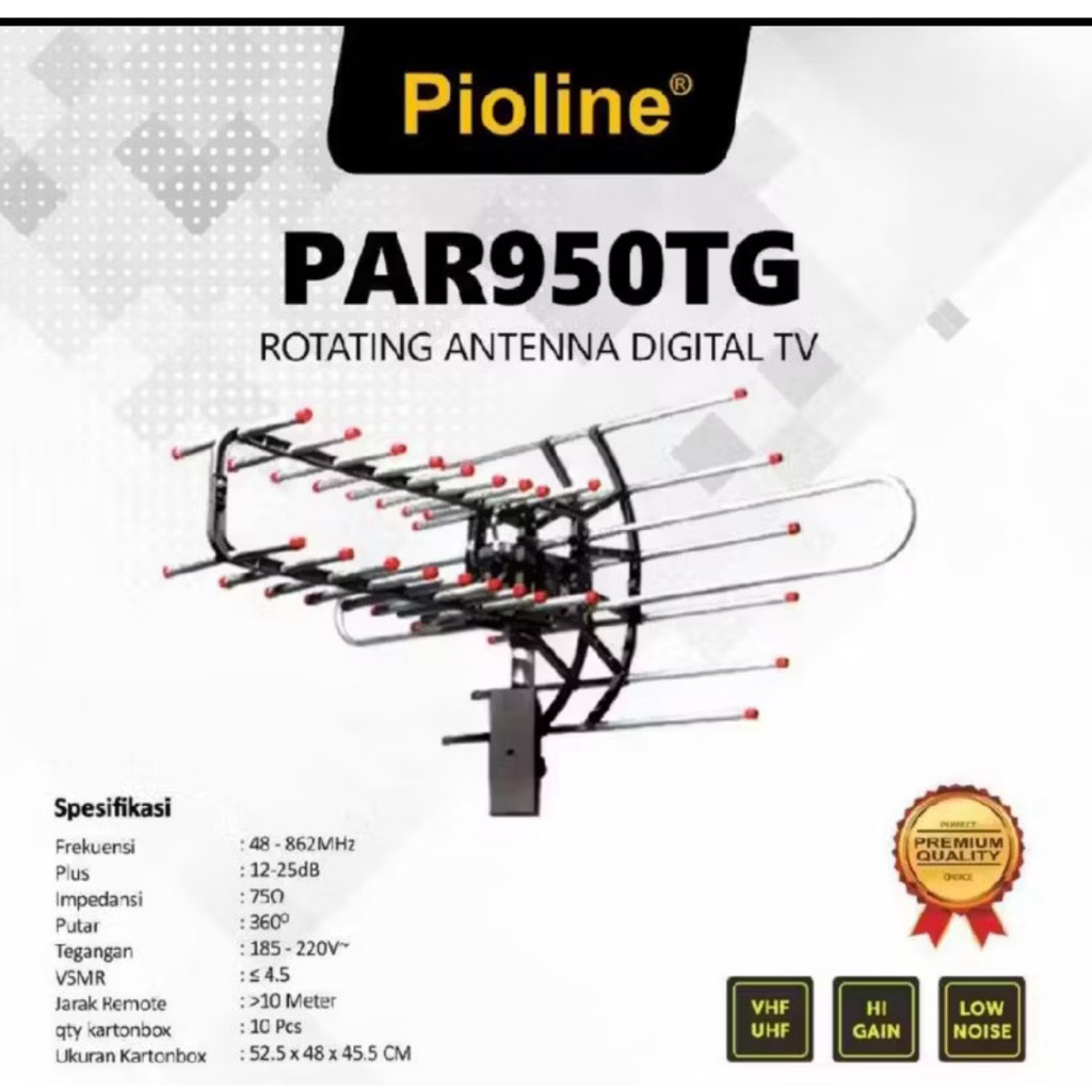 antena tv digital pionline + boster