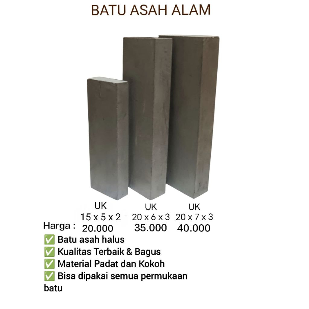 BATU ASAH ASLI PEGUNUNGAN GRIT 8000