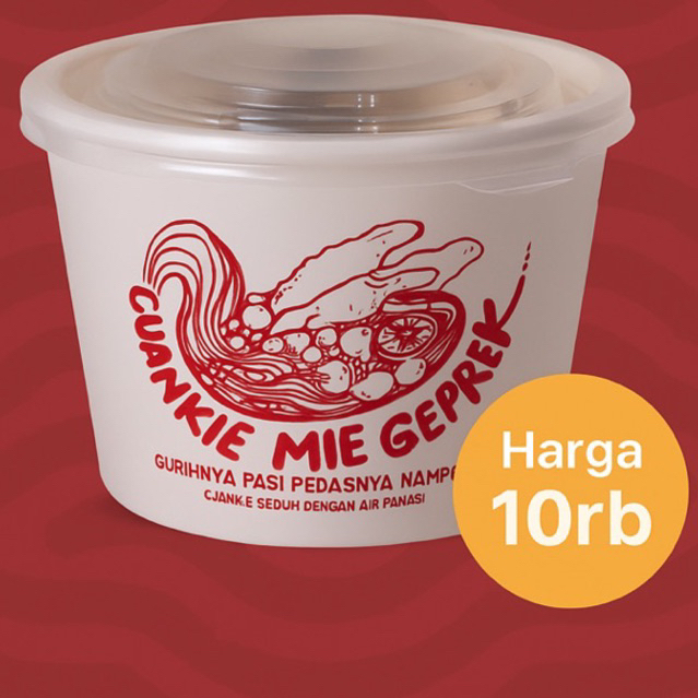 

Cuanki Mie Geprek Instan