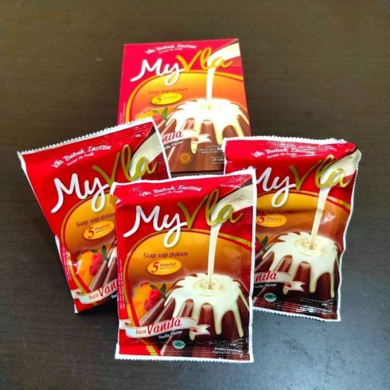 

[ DUS ] MyVla Vla Bubuk Instan Vanilla 60g 1carton(12box)