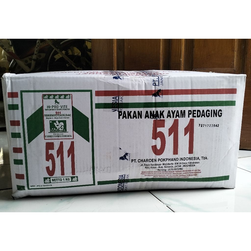 Pakan ayam 511 Hi Pro Vite