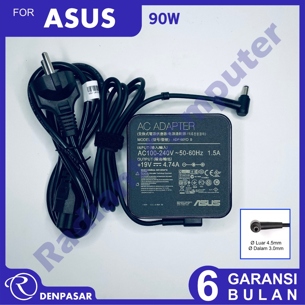 Adaptor Charger Asus Vivobook 14X K3405 K3405V K3405VA K3405VF K3405VC