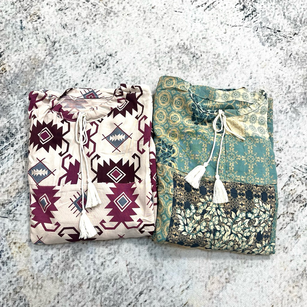 GAMIS KARET LINA + GAMIS KARET LISA BY KAMEELA BUTIK