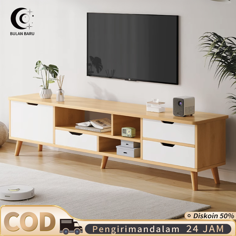 ⭐ COD ⭐ Meja TV Rak TV Buffet TV Desain Modernis Lemari TV kabinet tv tinggi Minimalis Modern Sederh