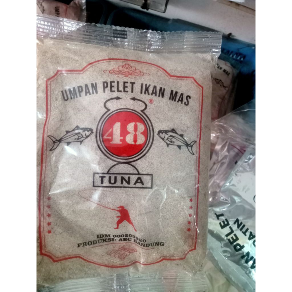 UMPAN PELET IKAN MAS PELET 48 ORIGINAL COKLAT TUNA