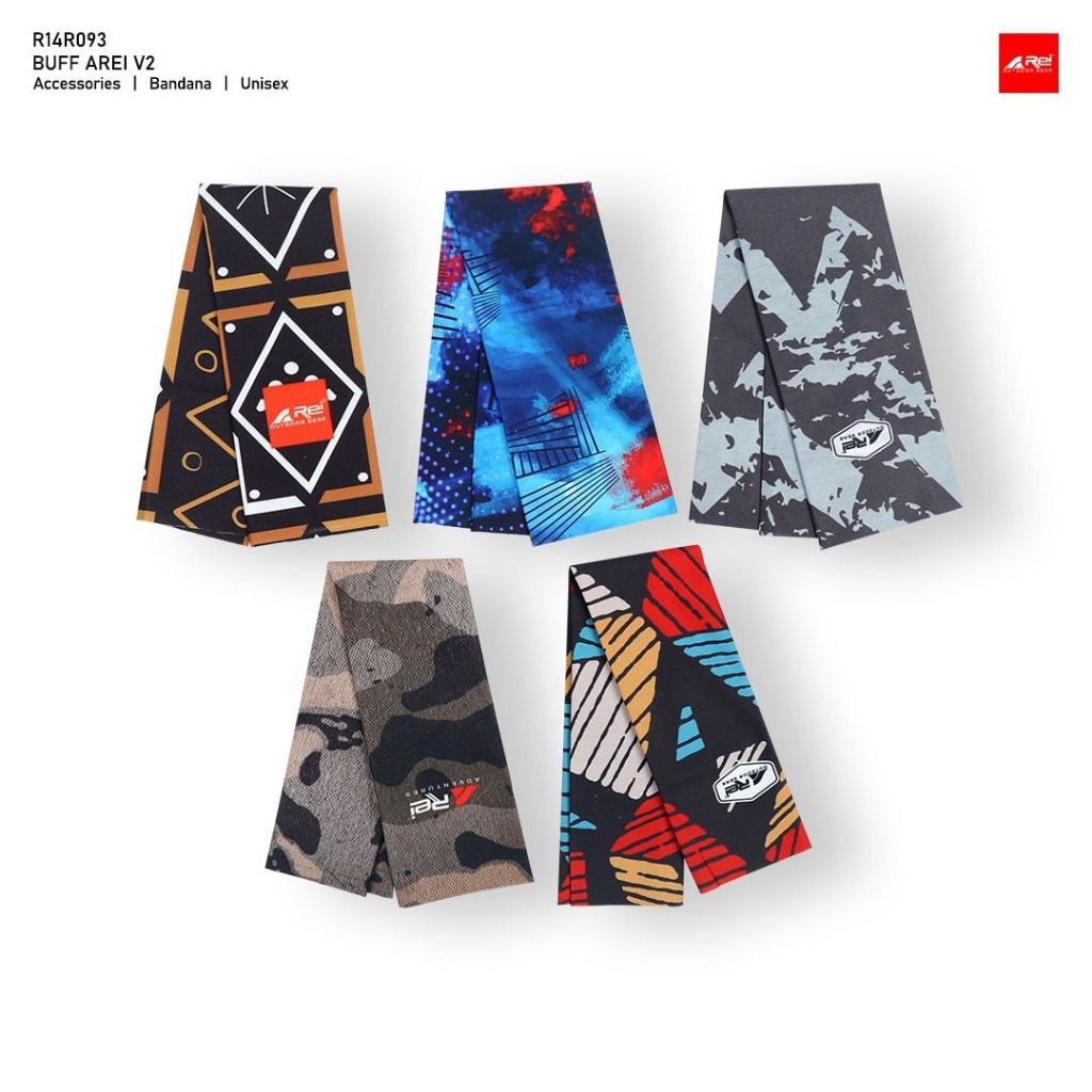 Buff Bandana Arei motif V2 Arei Outdoorgear
