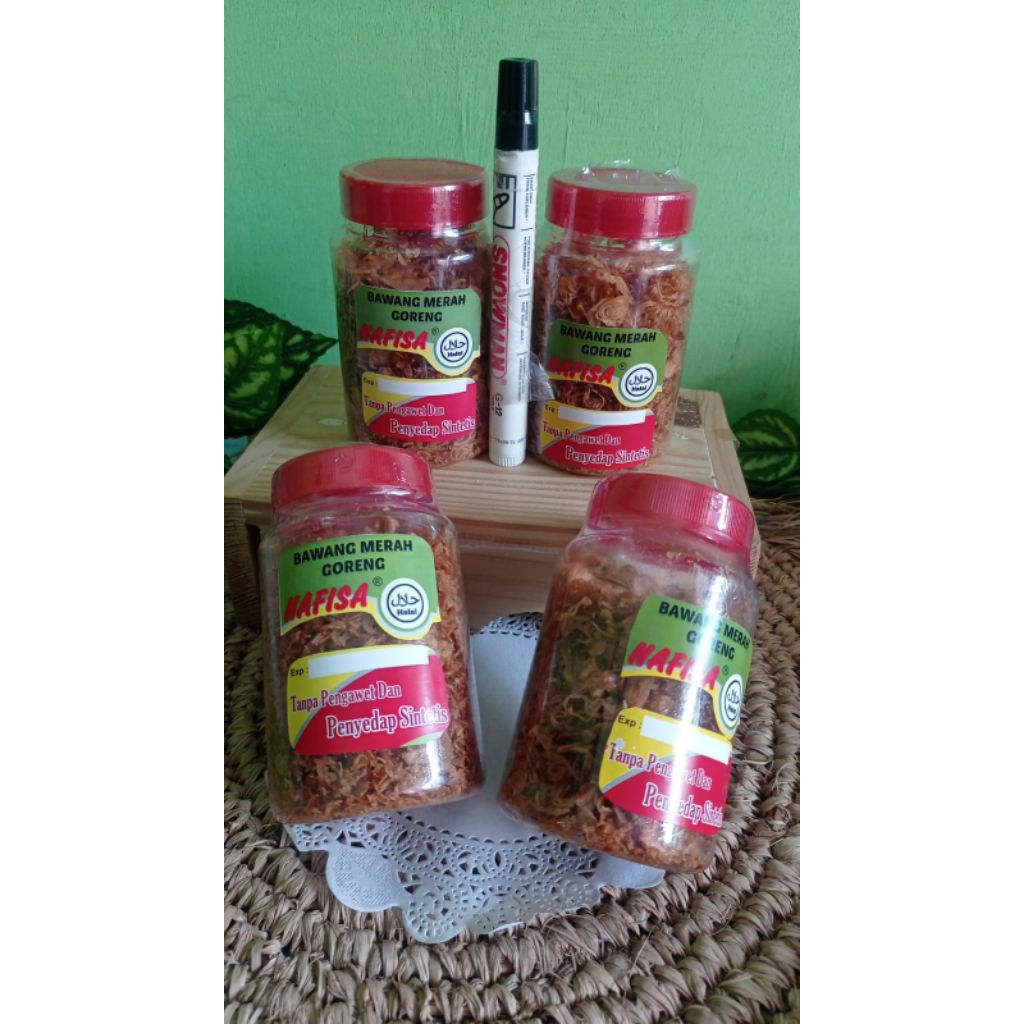 Bawang Merah goreng kemasan  toples.