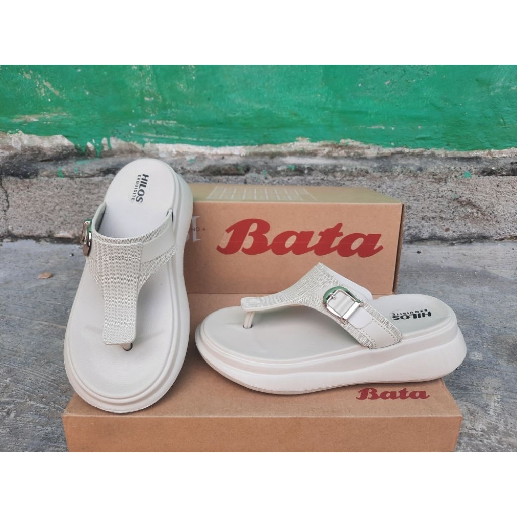 sandal jepit wanita karet hilos exquisite bata original 572