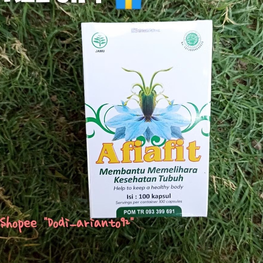 Afiafit kapsul jamu herbal di radioo Afiafit