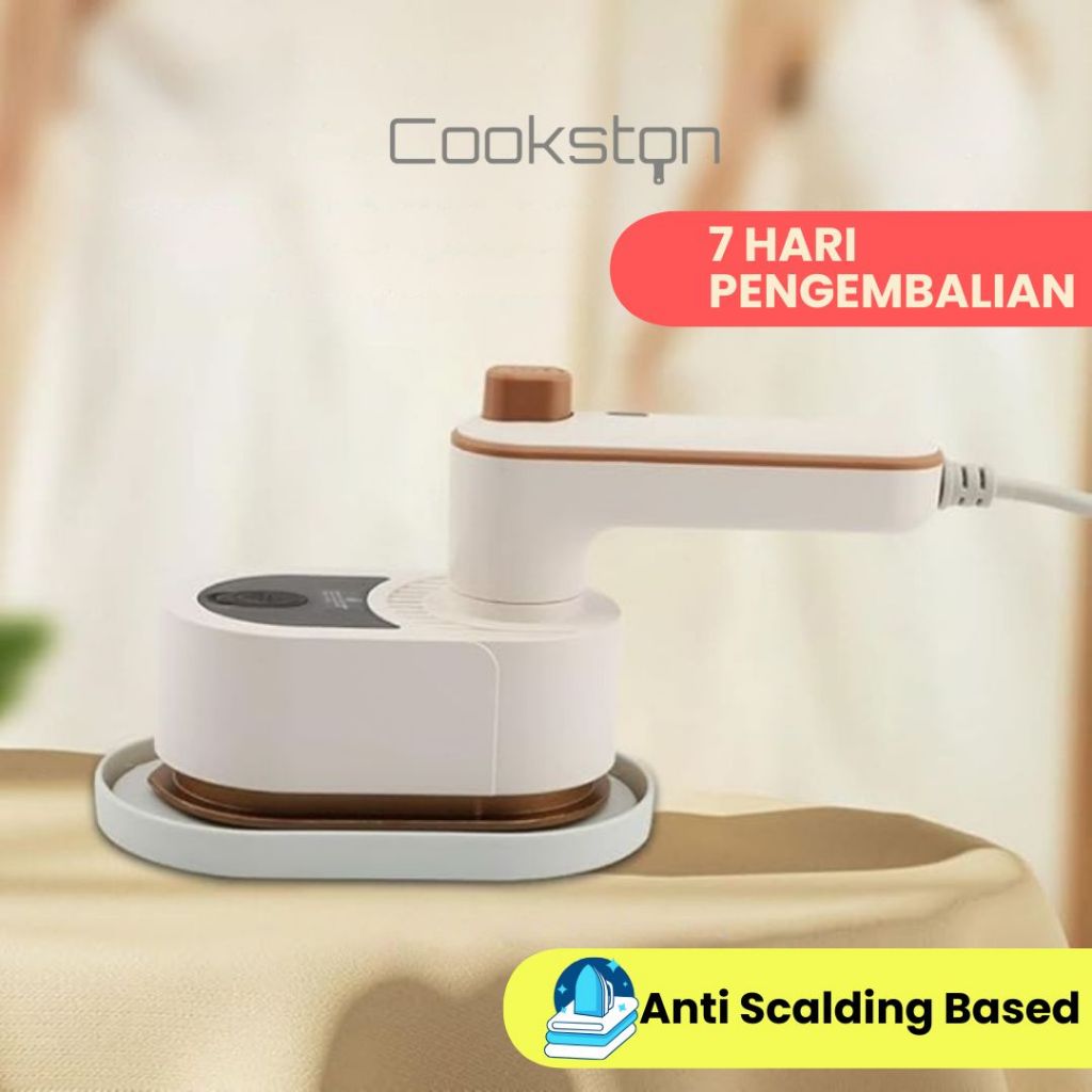 COOKSTON Setrika Mini Uap Portable - Steam Iron Mini