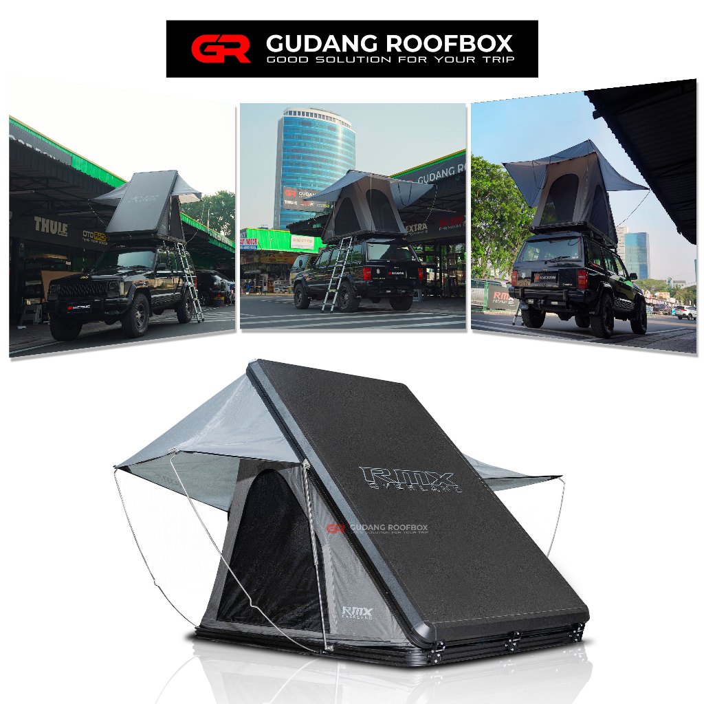 Roof Tent Car Roof Top Tent Tenda Atas Mobil Tenda Camping Mobil Roof Tent EXPLORA RMX Overland