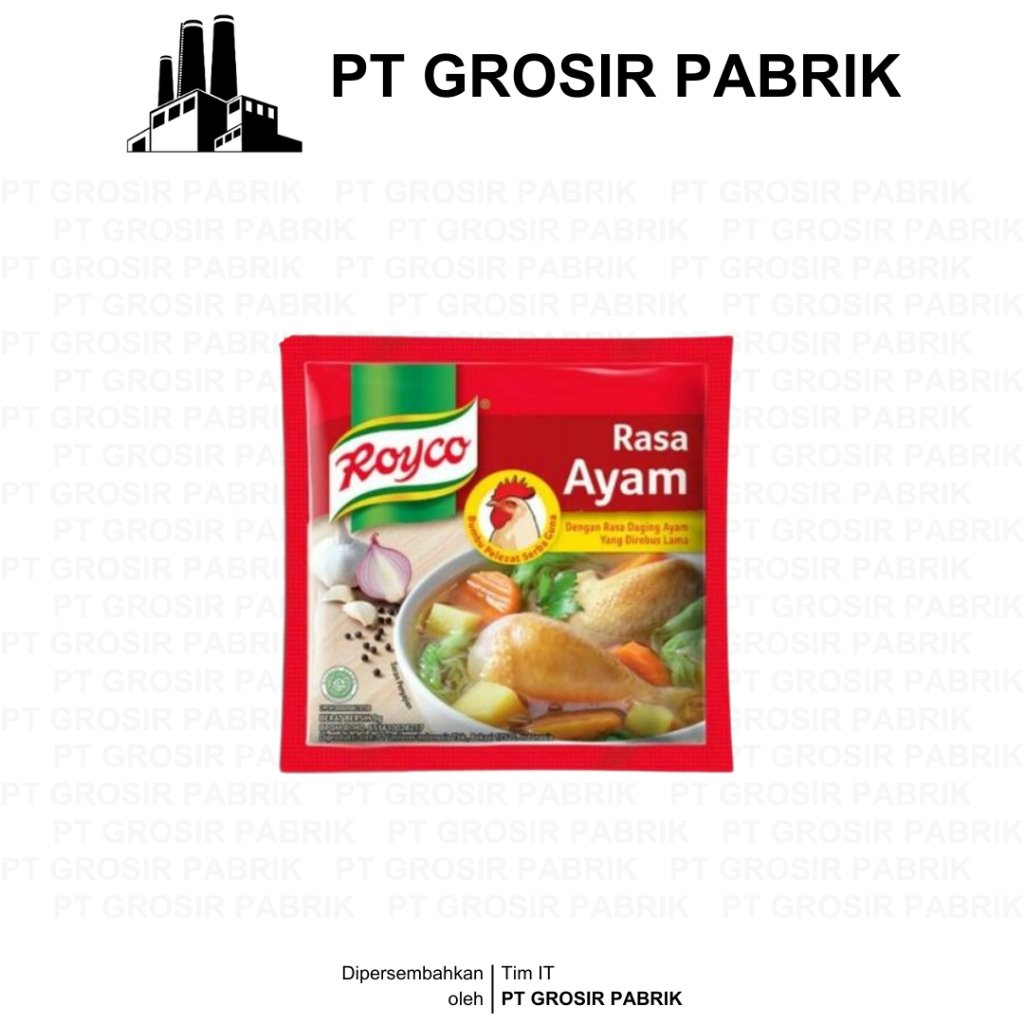 

Royco Bumbu Penyedap 9gr Kaldu AYAM SAPI sachet RENCENG ( isi 12 )