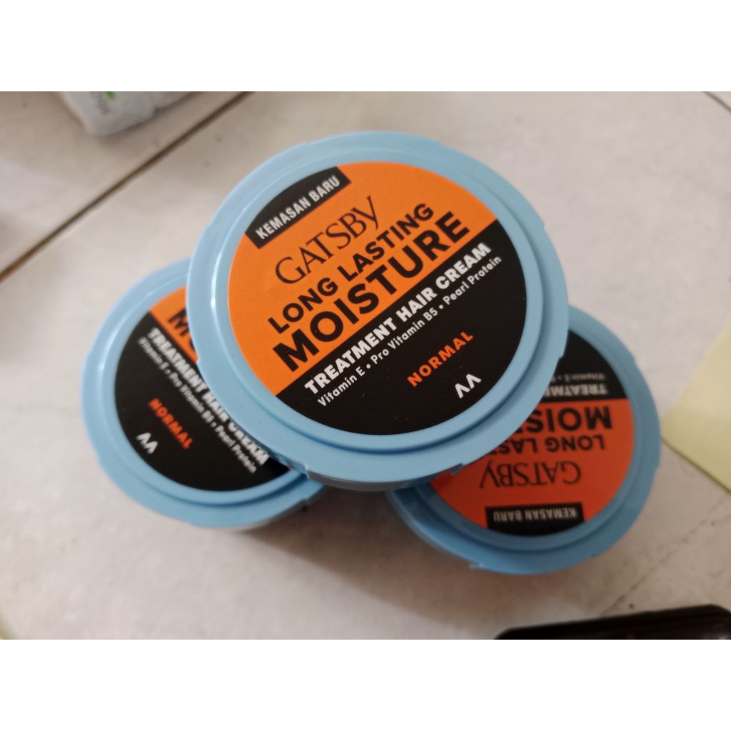 Minyak Rambut Gatsby biru 70gram