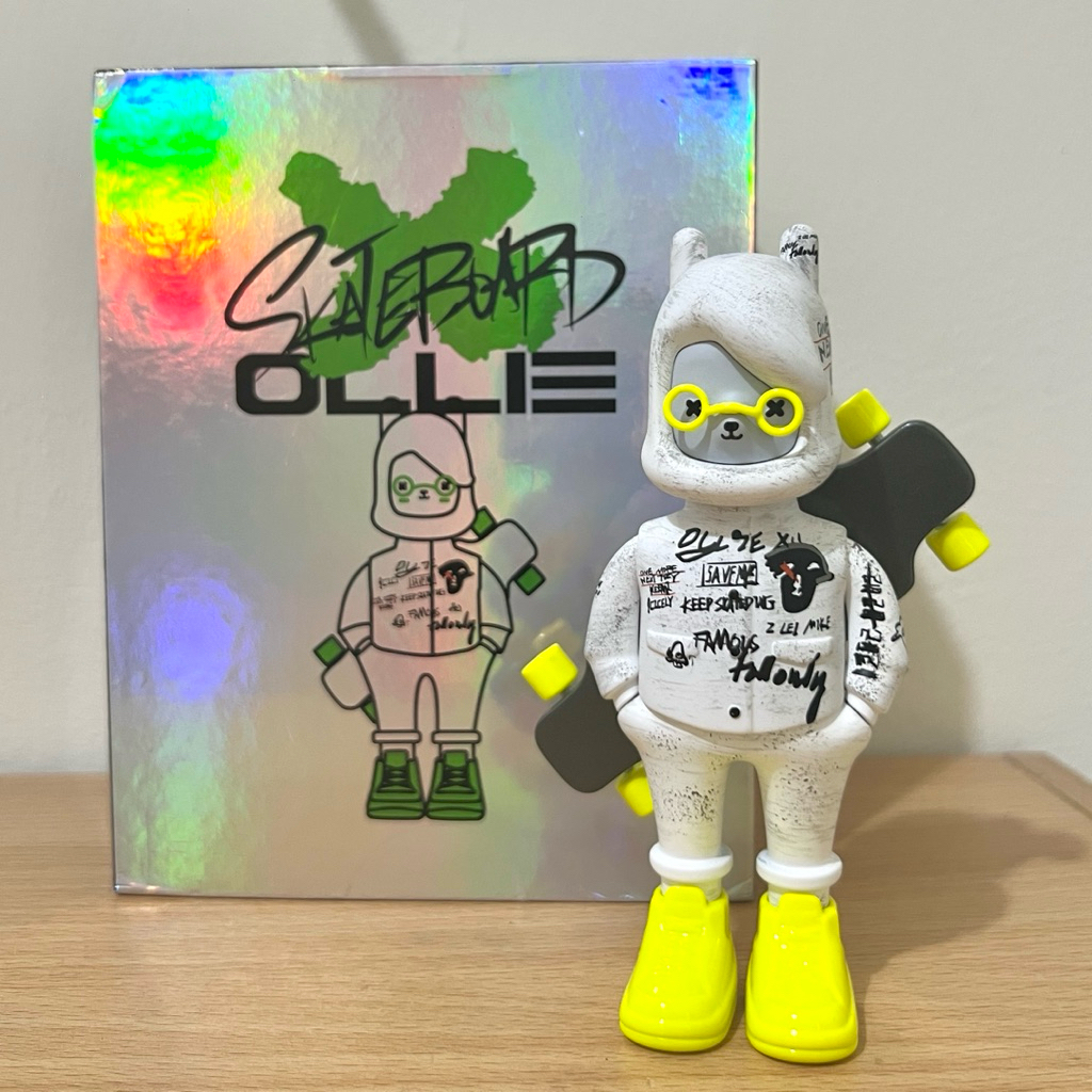 ollie trendy skateboard figure 13cm - VEF ollie creative studio (blind box kkv)