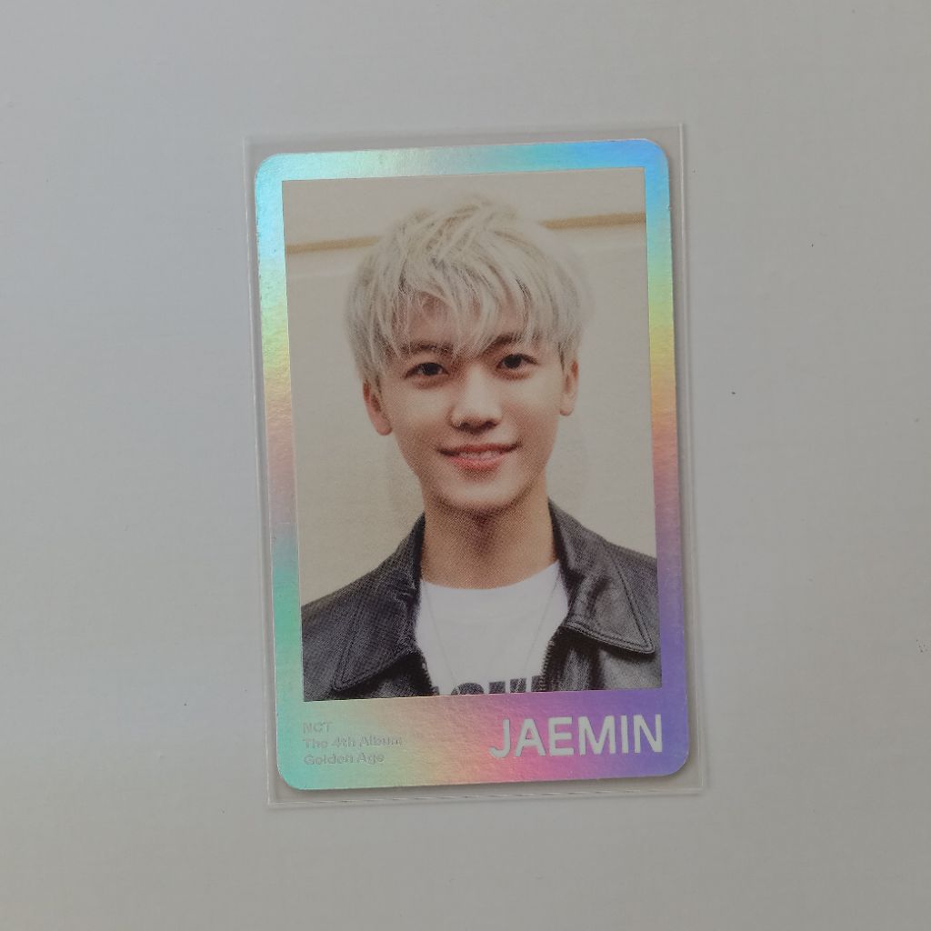 PHOTOCARD OFFICIAL STC JAEMIN TRADING CARD GOLDEN AGE