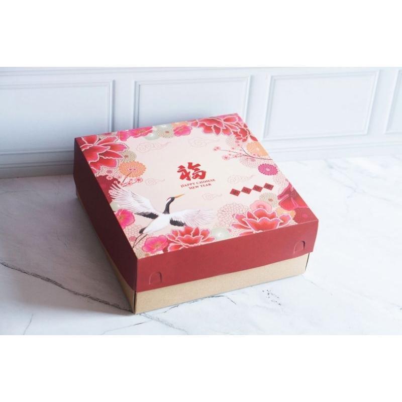 

Dus Cake Kue Imlek Kotak Bolu Roti Lapis Legit Sincia Ukuran 22x22x10 cm