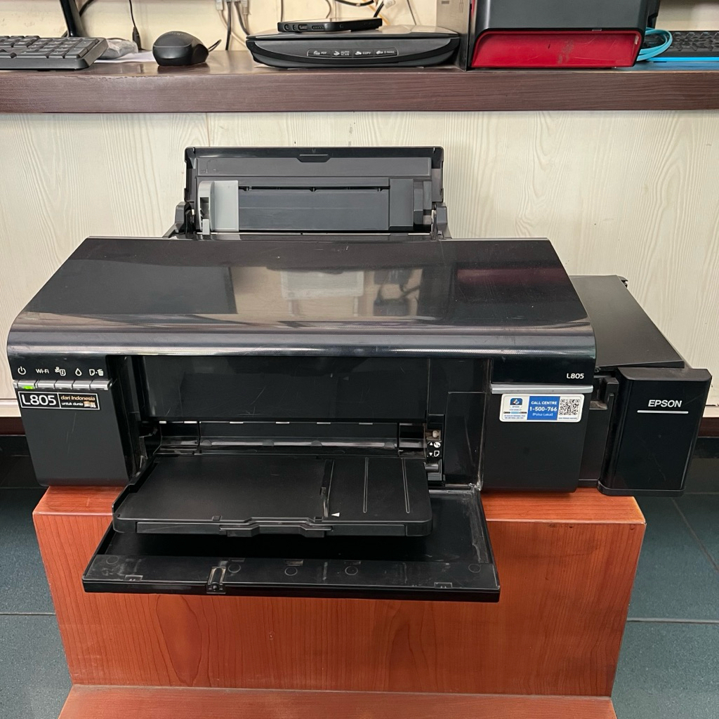 Printer Epson L805 Wifi Head Bagus Nozzle Full