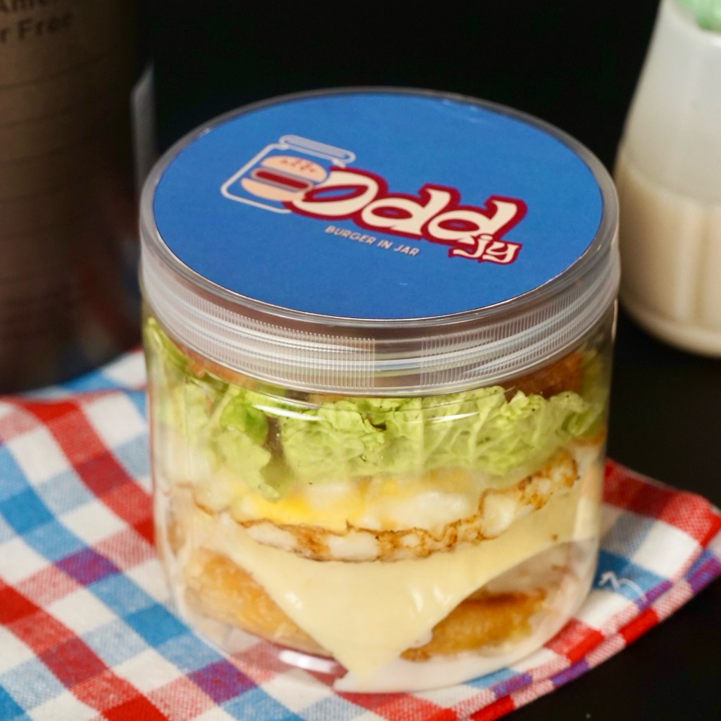 

ODDJY ORIGINAL- BURGER HOMEMADE RENDAH KALORI JAR ORIGINAL/MENTAI/BULDAK 100% HALAL DAN PRAKTIS