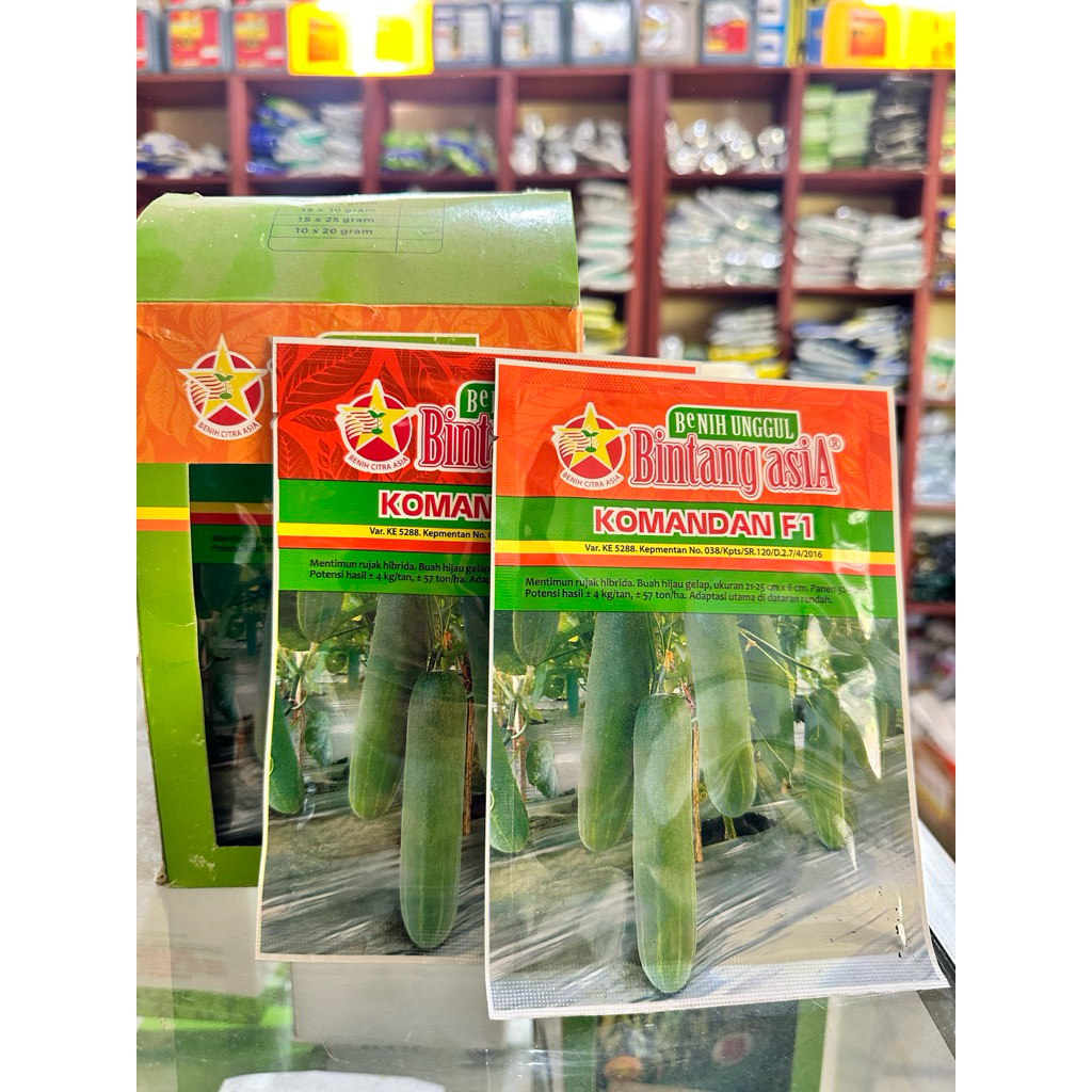BENIH TIMUN KOMANDAN F1 20gram / BENIH MENTIMUN KOMANDAN