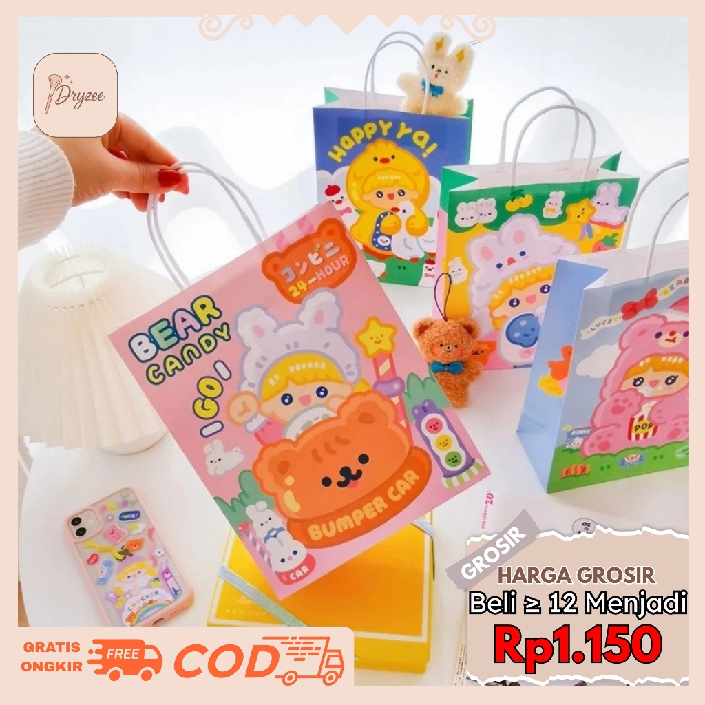 

Totebag Plastik Paperbag Tas Hadiah Edisi Dodogirl