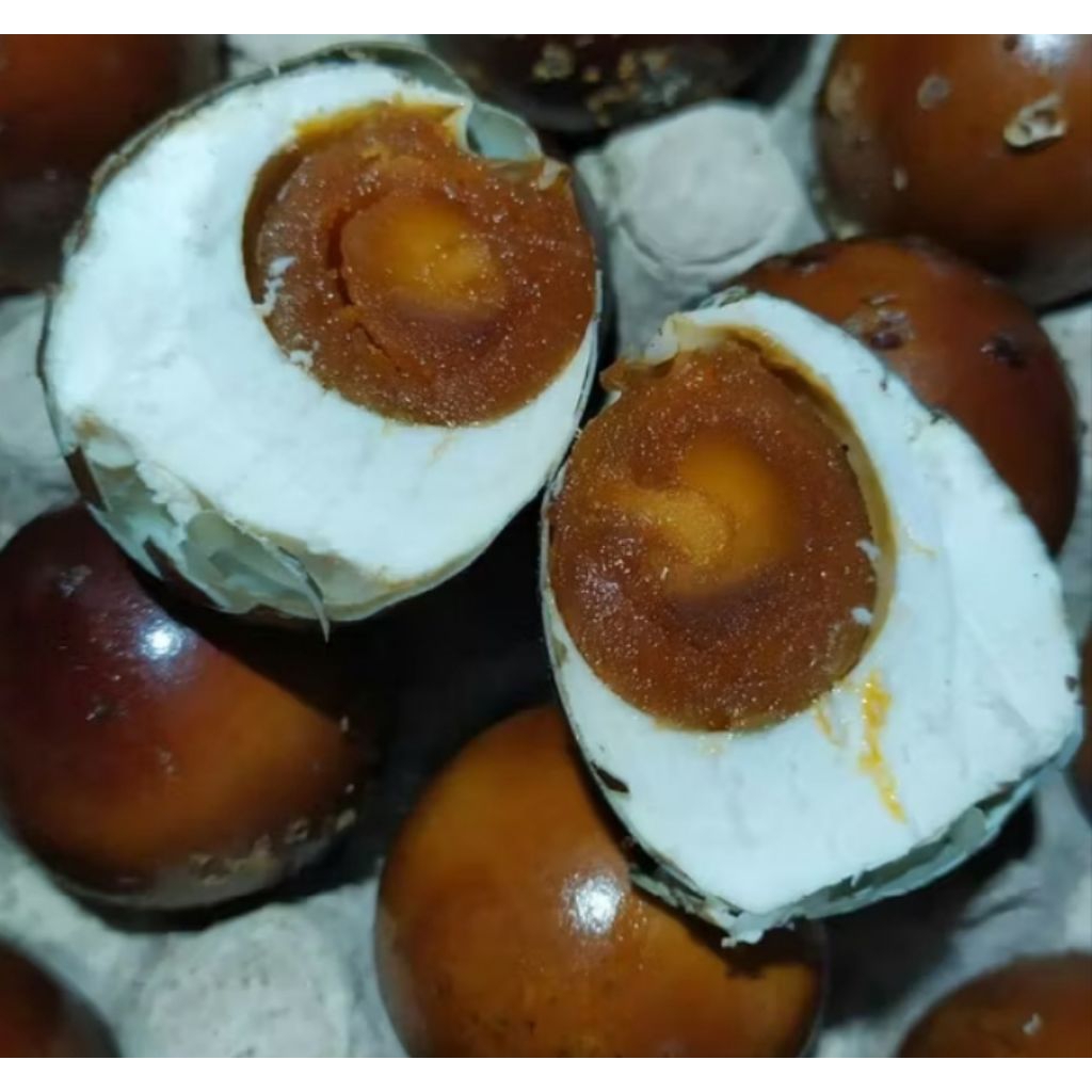 

telor asin bebek bakar 100% asli Brebes punya