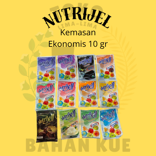 

Nutrijel Kemasan Ekonomis 10gr @ Sachet