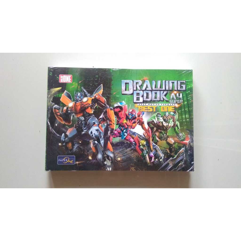 

Drawing Book / Buku Gambar A4 Best One Karakter Robot